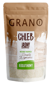 45717MIESZANKA DO WYPIEKU CHLEBA JASNEGO BEZGLUTENOWA 500 g - GRANO-1