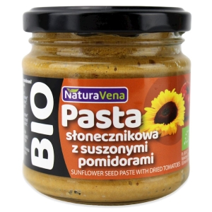 45835PASTA SŁONECZNIKOWA Z SUSZONYMI POMIDORAMI  BIO 185 g  - NATURAVENA-1