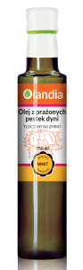 45838OLEJ Z PRAŻONYCH PESTEK DYNI TŁOCZONY NA ZIMNO 250 ml - OLANDIA-1