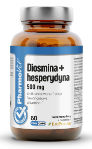 45843DIOSMINA + HESPERYDYNA (500 mg) BEZGLUTENOWA 60 KAPSUŁEK - PHARMOVIT (CLEAN LABEL)-1