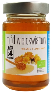 9005MIÓD WIELOKWIATOWY BIO 300 g - BIO EUROPA-1