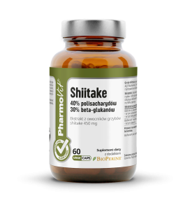 45846GRZYBY SHIITAKE EKSTRAKT (450 mg) BEZGLUTENOWY 60 KAPSUŁEK - PHARMOVIT (CLEAN LABEL)-1
