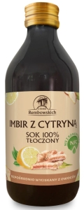 45855SOK Z IMBIRU Z CYTRYNĄ NFC 250 ml - REMBOWSCY-1