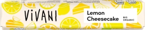45884BATON MLECZNA CZEKOLADA Z NADZIENIEM SERNIK CYTRYNOWY BIO 40 g - VIVANI-1