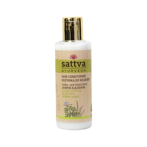 46139ODŻYWKA DO WŁOSÓW JAŚMIN I ALOES 210 ml - SATTVA (AYURVEDA)-1