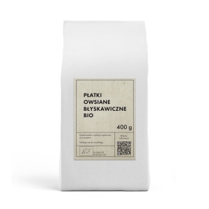 46152PŁATKI OWSIANE BŁYSKAWICZNE BIO 400 g - THE PLANET-1