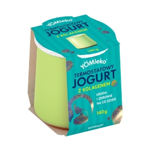 46170JOGURT TERMOSTATOWY NATURALNY BIO Z KOLAGENEM 140 g - YÖMLEKO-1