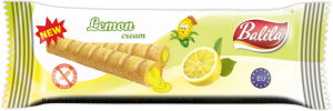 46216RURKI KUKURYDZIANE Z KREMEM O SMAKU CYTRYNOWYM BEZGLUTENOWE 18 g - BALILA-1