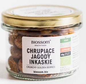 46228JAGODY INKASKIE LIOFILIZOWANE CHRUPIĄCE BEZGLUTENOWE BIO 40 g - BIOSSOM-1