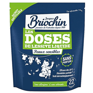 46252KAPSUŁKI DO PRANIA BEZZAPACHOWE DLA SKÓRY WRAŻLIWEJ (22 szt.) - BRIOCHIN-1