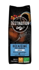 46262KAWA MIELONA BEZKOFEINOWA ARABICA 100 % FAIR FOR LIFE BIO 250 g - DESTINATION-1