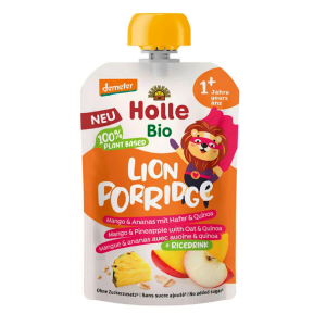 46265MUS OWSIANKOWY LEW (JABŁKO - RYŻ - MANGO - ANANAS - QUINOA) OD 1 ROKU DEMETER BIO 110 g - HOLLE-1