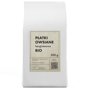 46327PŁATKI OWSIANE BEZGLUTENOWE BIO 500 g - THE PLANET-1