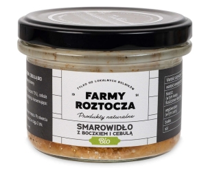 46346SMAROWIDŁO Z BOCZKIEM I CEBULĄ BIO 180 g (SŁOIK)  - FARMY ROZTOCZA-1