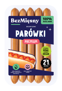 46356BEZMIĘSNE PARÓWKI PREMIUM 160 g - BEZMIĘSNY-1