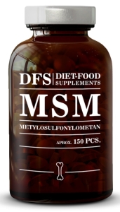 46397MSM SIARKA ORGANICZNA (750 mg) 150 TABLETEK - DIET-FOOD-1