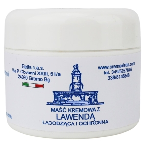 46405MAŚĆ KREMOWA Z LAWENDĄ ŁAGODZĄCA I OCHRONNA 50 ml - ELETTA-1