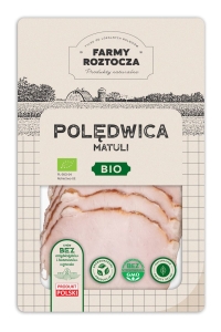 46413POLĘDWICA MATULI PLASTRY BIO 100 g - FARMY ROZTOCZA (Z PÓŁKI)-1