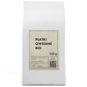 46498PŁATKI OWSIANE BIO 500 g - THE PLANET-1