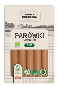46540PARÓWKI FARMERKI BIO 250 g - FARMY ROZTOCZA (Z PÓŁKI)-1