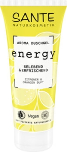 47700ŻEL POD PRYSZNIC ORZEŹWIAJĄCO - ENERGETYZUJĄCY CYTRYNA I POMARAŃCZA ECO 200 ml - SANTE-1