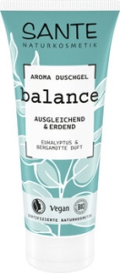 47701ŻEL POD PRYSZNIC BALANCE EUKALIPTUS I BERGAMOTKA ECO 200 ml - SANTE-1