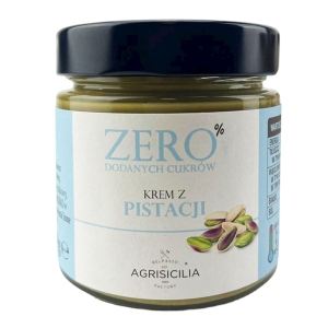 47714KREM PISTACJOWY BEZ DODATKU CUKRÓW 200 g - AGRISICILIA-1