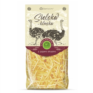 47726MAKARON (Z JAJAMI STRUSIMI) KRAJANKA BIO 250 g - BARTOLINI (SIELSKA KLUSKA)-1