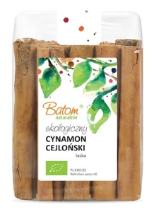 47730CYNAMON CEJLOŃSKI LASKA BIO 125 g - BATOM-1