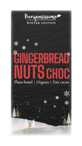 47732CZEKOLADA Z MIGDAŁAMI, ORZECHAMI LASKOWYMI I PRZYPRAWĄ DO PIERNIKA BEZGLUTENOWA BIO 60 g - BENJAMISSIMO (PRODUKT SEZONOWY)-1