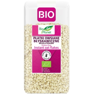 47765PŁATKI OWSIANE BŁYSKAWICZNE BEZGLUTENOWE BIO 300 g - BIO PLANET-1