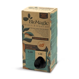 47771FARBA DO WŁOSÓW POPIELATO PERŁOWY JASNY BRĄZ (5.28) 170 ml - BIOMAGIC-1