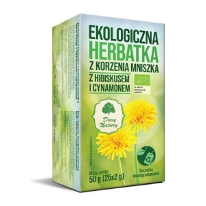 47819HERBATKA Z KORZENIA MNISZKA Z HIBISKUSEM I CYNAMONEM BIO (25 x 2 g) 50 g - DARY NATURY-1