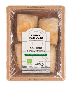 47859GOŁĄBKI WEGAŃSKIE Z KASZĄ GRYCZANĄ BIO 500 g - FARMY ROZTOCZA (NA ZAMÓWIENIE)-1