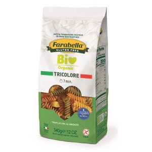 47867MAKARON (KUKURYDZIANO - RYŻOWY TRÓJKOLOROWY) ŚWIDERKI BEZGLUTENOWY BIO 340 g - FARABELLA-1