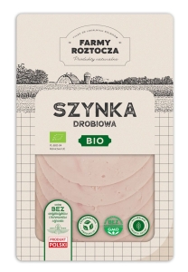 47879SZYNKA DROBIOWA PLASTRY BIO 100 g - FARMY  ROZTOCZA (NA ZAMÓWIENIE)-1