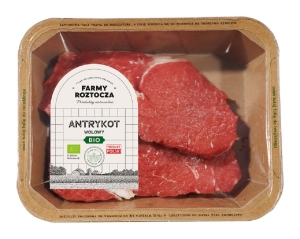 47886ANTRYKOT WOŁOWY BEZ KOŚCI SUROWY BIO 300 g - FARMY  ROZTOCZA (NA ZAMÓWIENIE)-1