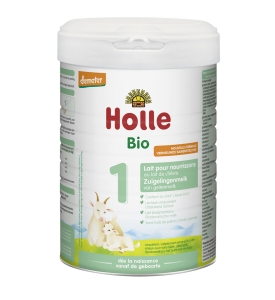 47907MLEKO KOZIE 1 POCZĄTKOWE DLA NIEMOWLĄT DEMETER BIO 800 g - HOLLE-1