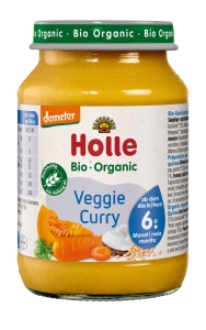47922WARZYWNE CURRY BEZ DODATKU CUKRÓW BEZGLUTENOWE OD 6 MIESIĄCA DEMETER BIO 190 g (SŁOIK) - HOLLE-1