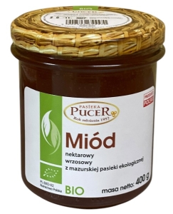 48091MIÓD WRZOSOWY BIO 400 g - PASIEKA PUCER-1