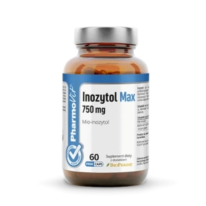 48097INOZYTOL MAX (750 mg) BEZGLUTENOWY 60 KAPSUŁEK - PHARMOVIT (CLEAN LABEL)-1