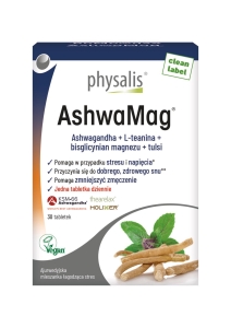 48100ASHWAGANDHA + MAGNEZ 30 TABLETEK - PHYSALIS-1