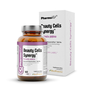 48105KAPSUŁKI NA PIĘKNY WYGLĄD (BEAUTY CELLS SYNERGY) BEZGLUTENOWE 60 szt. - PHARMOVIT (CLEAN LABEL)-1