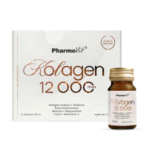 48118KOLAGEN (12 000 mg) SHOT BEZGLUTENOWY 30 ml - PHARMOVIT-1