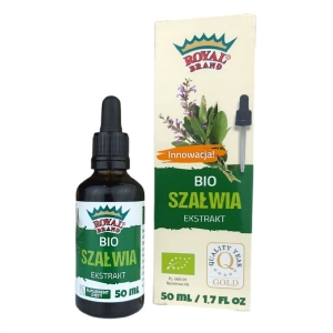 48151EKSTRAKT Z SZAŁWII W KROPLACH BIO 50 ml - ROYAL BRAND-1