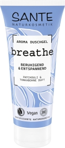 48158ŻEL POD PRYSZNIC BREATHE PACZULA I FASOLA TONKA ECO 200 ml - SANTE-1