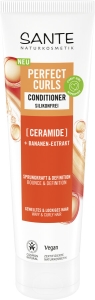 48160ODŻYWKA DO WŁOSÓW FALOWANYCH I KRĘCONYCH Z CERAMIDAMI I EKSTRAKTEM Z BANANA ECO 150 ml - SANTE-1