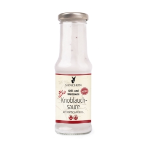 48163SOS CZOSNKOWY BEZGLUTENOWY BIO 210 ml  - SANCHON-1