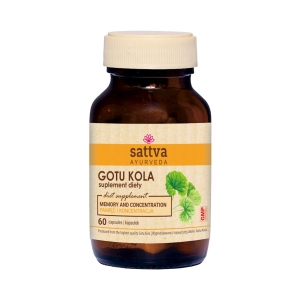 48214GOTU KOLA EKSTRAKT (450 mg) 60 KAPSUŁEK - SATTVA-1