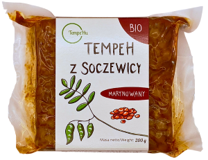 48248TEMPEH Z SOCZEWICY MARYNOWANY BIO 200 g - TEMPEHU-1